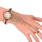 Colette Red Crystal Watch & Bracelet Set