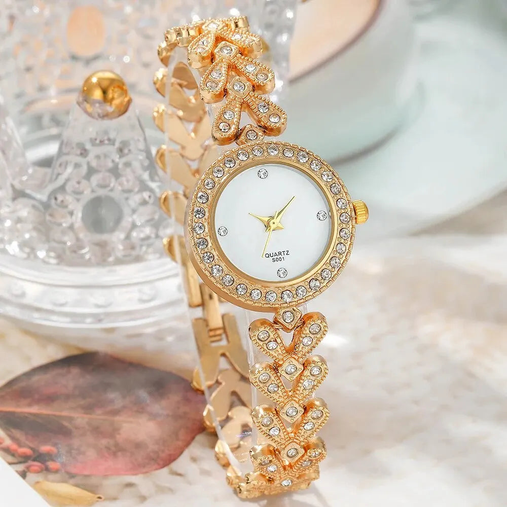 Nadia 5-Piece Classic Watch & Jewellery Set – product image 2