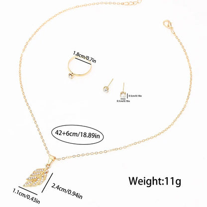 Nadia 5-Piece Classic Watch & Jewellery Set – product image 5