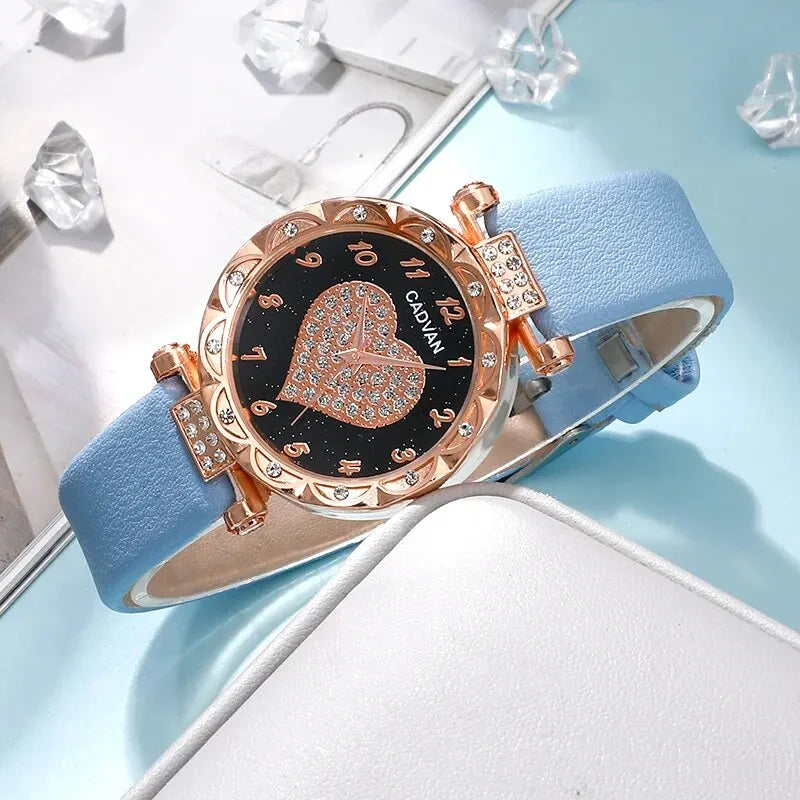 Women's Fashion Quartz Watch Female Clock Round Design Luxury Brand Ladies Classic Simple Dress Wrist Watch Holiday Gifts Montre