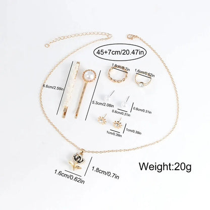 Helena 10-Piece Round Watch & Jewellery Set – product image 5