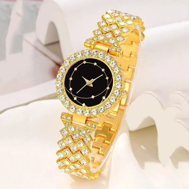 Julia 5-Piece Classic Watch & Jewellery Set – product image 3
