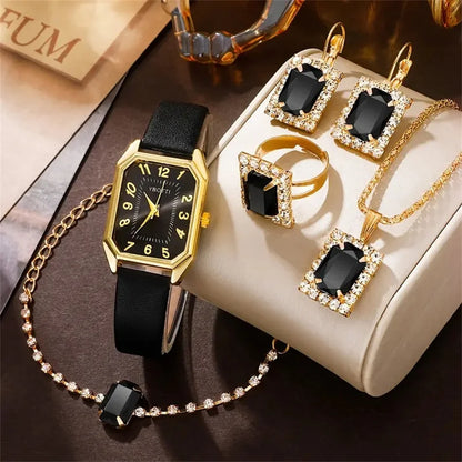 Leona Blue Square Quartz Watch – product image 6