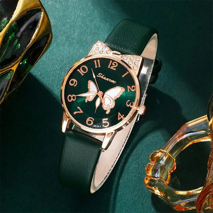 Eden Green Crystal Watch & Jewellery Set – product image 3