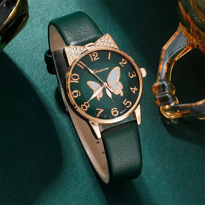 Eden Green Crystal Watch & Jewellery Set – product image 4