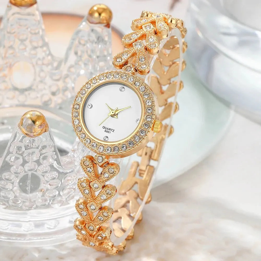 Nadia 5-Piece Classic Watch & Jewellery Set – product image 4