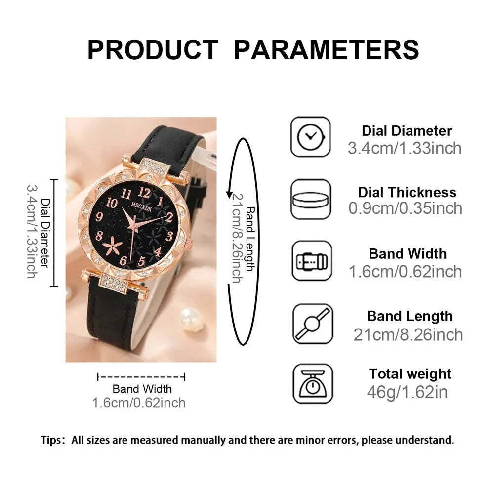 Helena 10-Piece Round Watch & Jewellery Set – product image 6