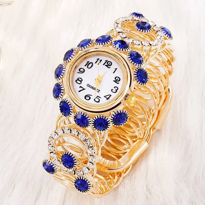 Gia 6-Piece Blue Magnetic Watch & Jewellery Set – product image 5