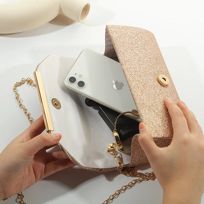 Luxury Pleated Clutch Bag