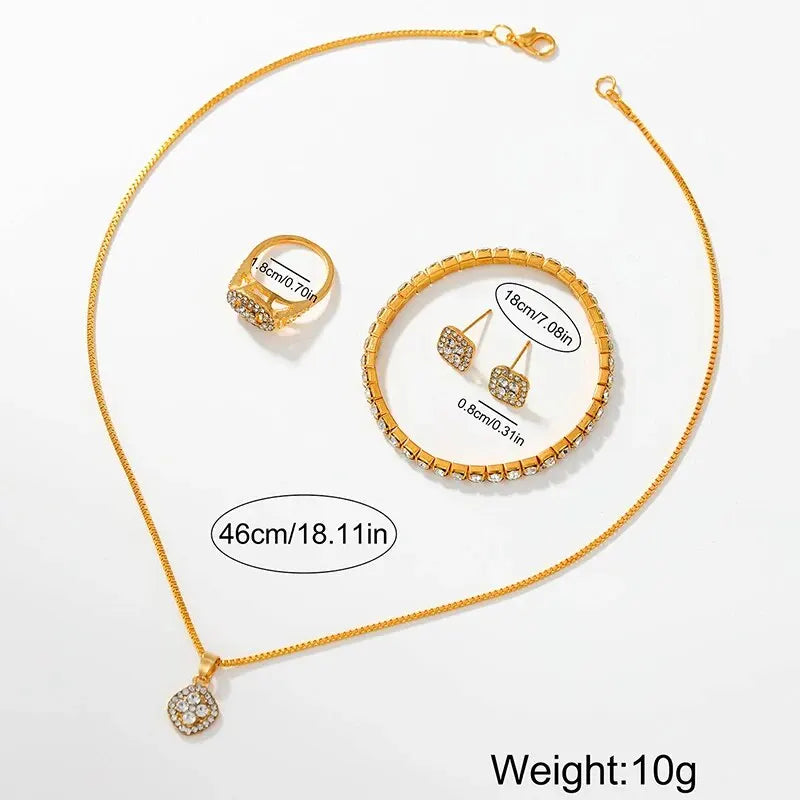 Julia 5-Piece Classic Watch & Jewellery Set – product image 5