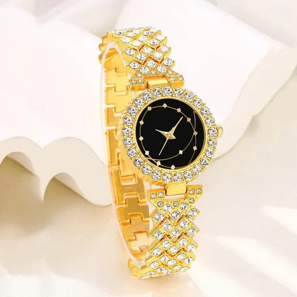 Julia 5-Piece Classic Watch & Jewellery Set – product image 2