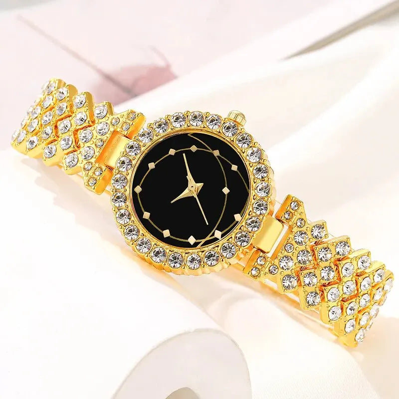 Julia 5-Piece Classic Watch & Jewellery Set – product image 4