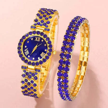 Ines Butterfly Crystal Watch & Bracelet Set – product image 6