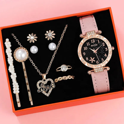 Helena 10-Piece Round Watch & Jewellery Set – product image 10