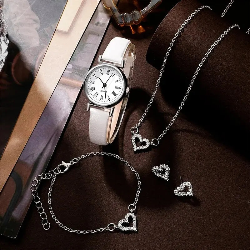 Kaya Round Watch & Jewellery Set – product image 2
