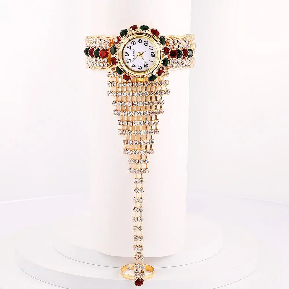 Colette Red Crystal Watch & Bracelet Set – product image 4