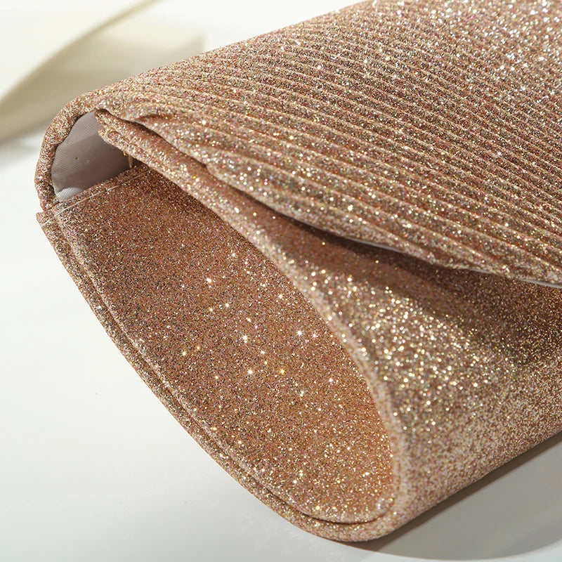 Luxury Pleated Clutch Bag
