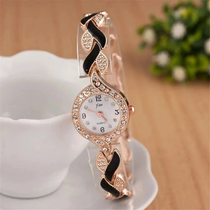 Gemma 5-Piece Crystal Watch & Jewellery Set – product image 3